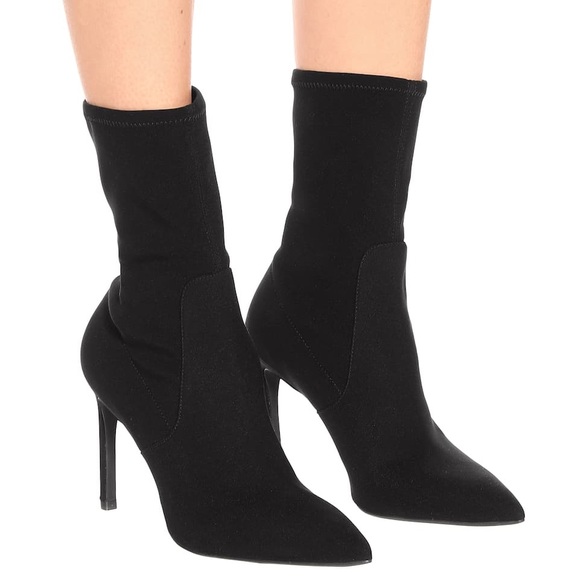 Stuart Weitzman Wren 95 Suede Ankle Boots - Picture 1 of 5